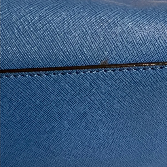 Michael Kors Royal Blue Satchel - Picture 10 of 15